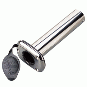 Sea-Dog Stainless Steel Flush Mount Rod Holder w/Cap - 90&deg;